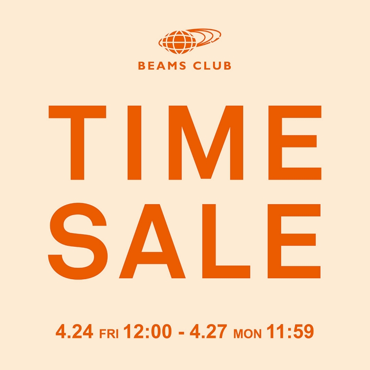 官方購物網站限定！TIME SALE開跑